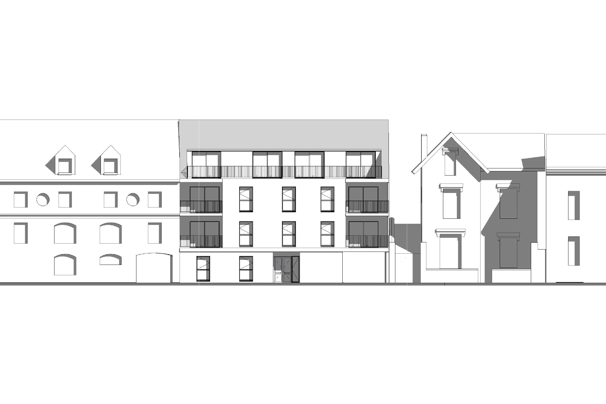 Réalisée en collaboration avec l’agence EKAU, la Résidence L’Intervalle propose une architecture contemporaine pensée pour créer un cadre de vie harmonieux. Le projet valorise les volumes, la lumière naturelle et une relation équilibrée entre les espaces bâtis et leur environnement.
