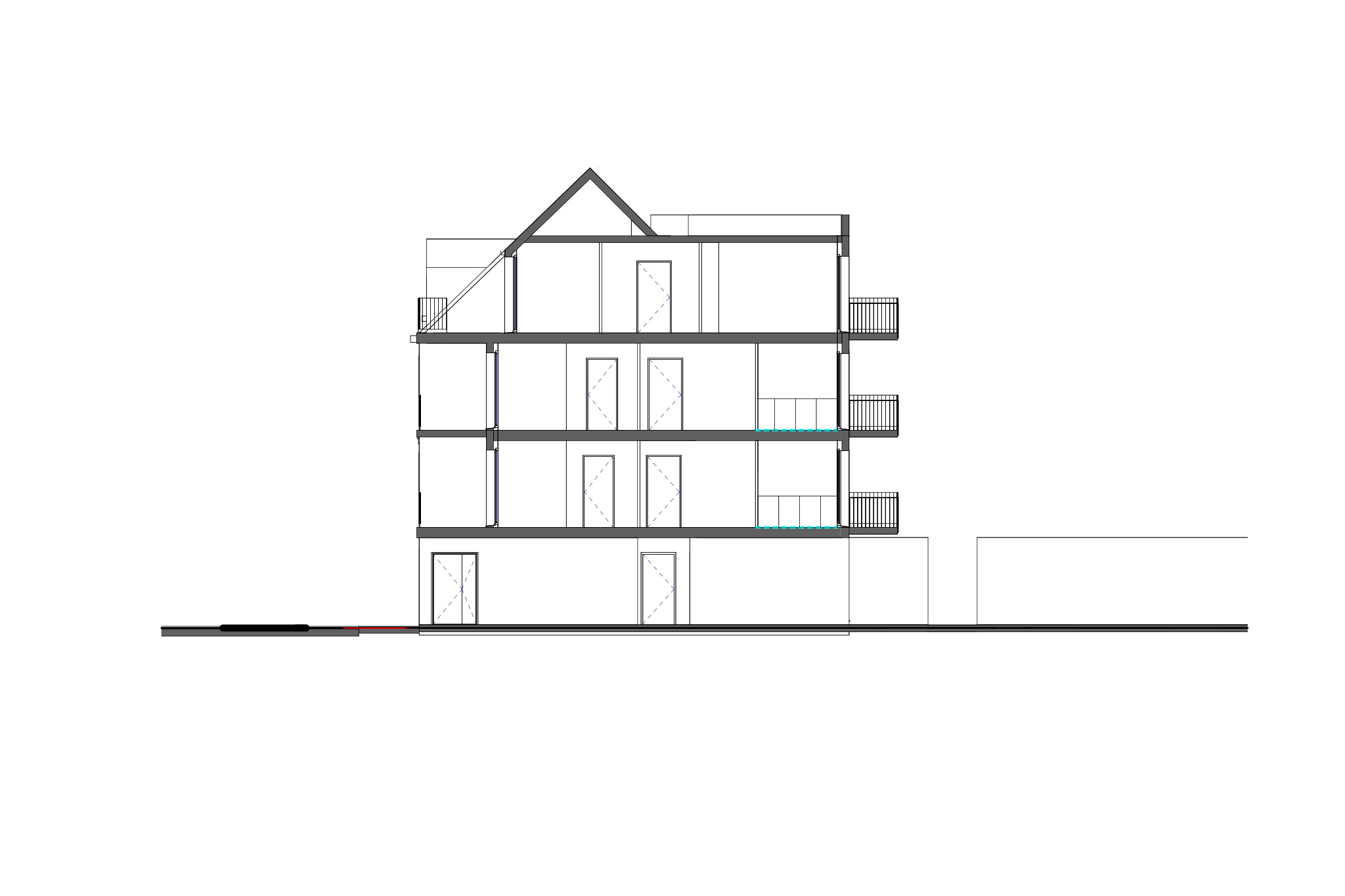 Réalisée en collaboration avec l’agence EKAU, la Résidence L’Intervalle propose une architecture contemporaine pensée pour créer un cadre de vie harmonieux. Le projet valorise les volumes, la lumière naturelle et une relation équilibrée entre les espaces bâtis et leur environnement.